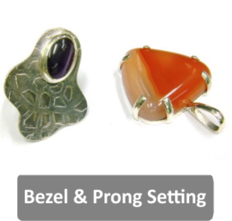 Bezel and Prong Settings